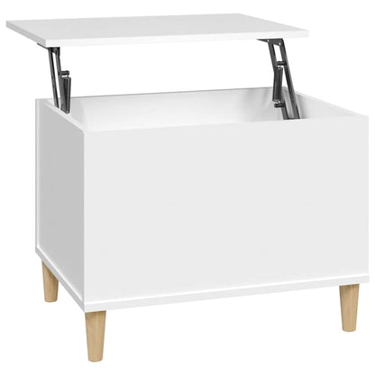 Couchtisch Weiß 60x44,5x45 cm Holzwerkstoff