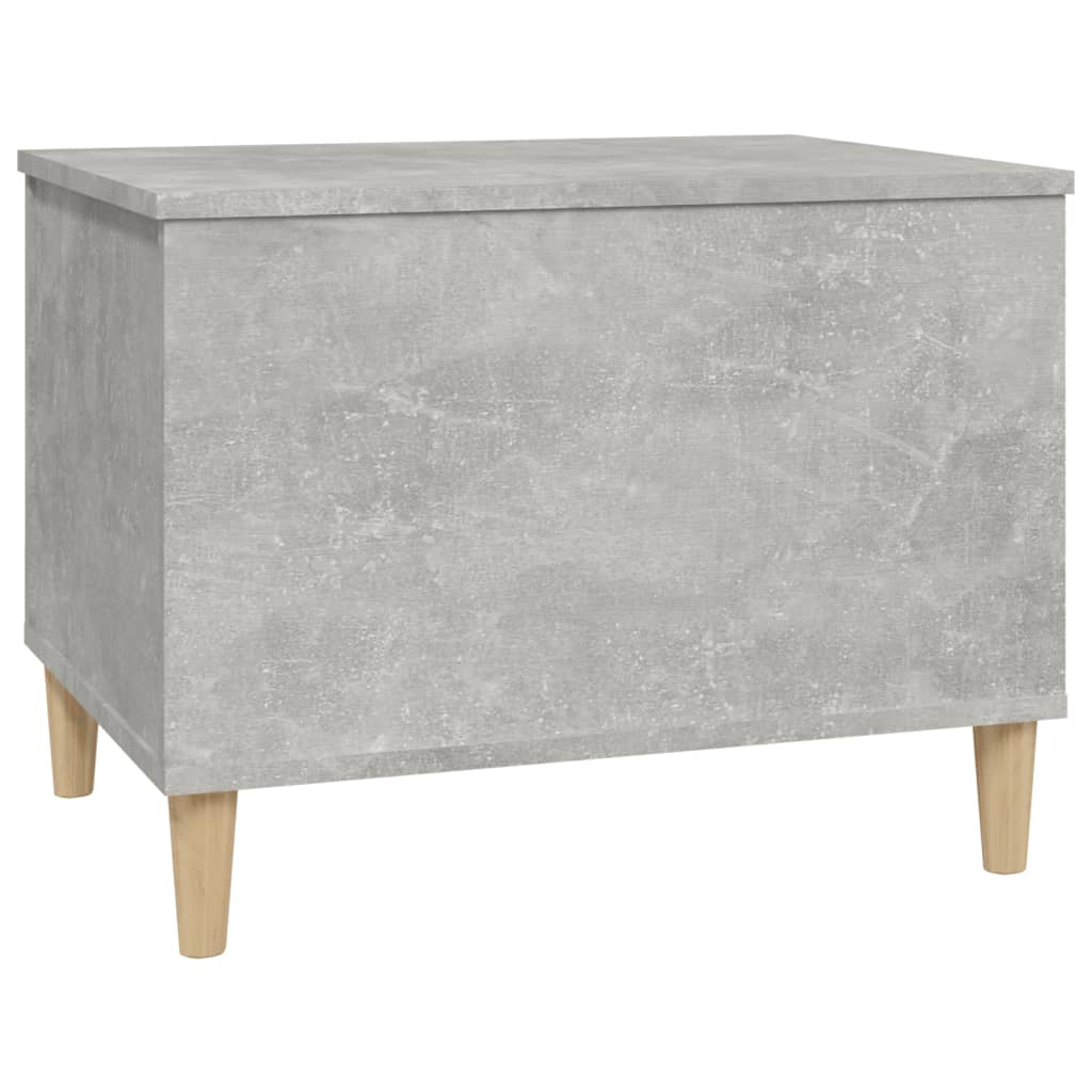 Table basse gris béton 60x44,5x45 cm en bois
