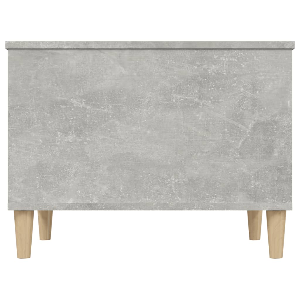 Table basse gris béton 60x44,5x45 cm en bois