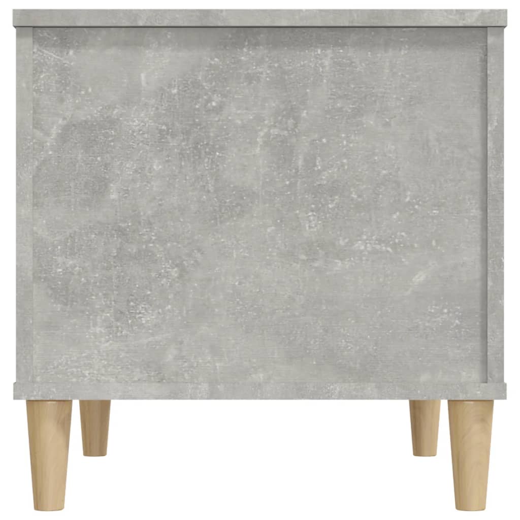 Table basse gris béton 60x44,5x45 cm en bois