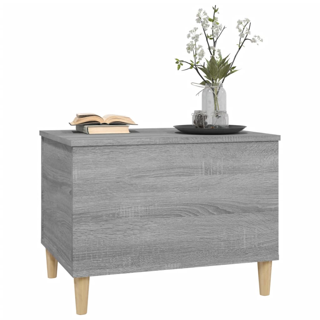 Table basse Sonoma grise 60x44,5x45 cm en bois