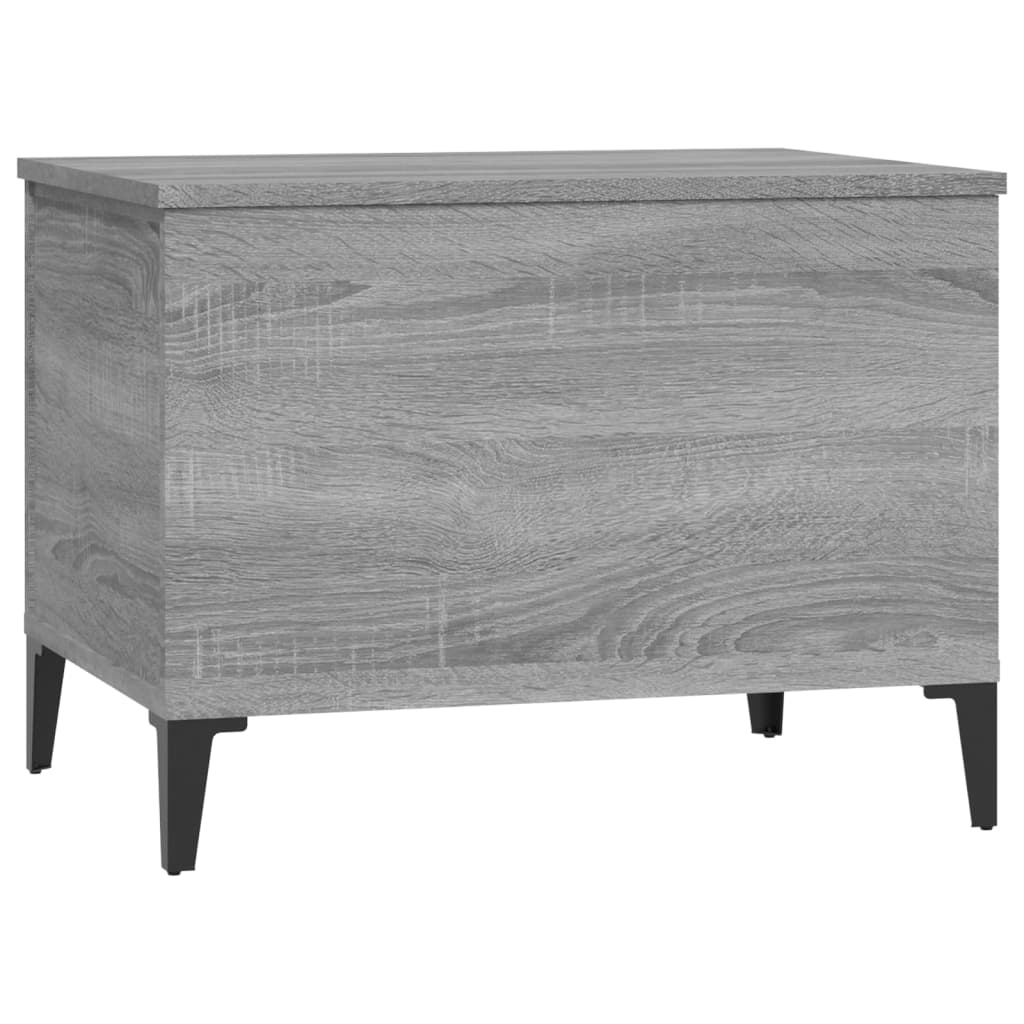 Table basse Sonoma grise 60x44,5x45 cm en bois