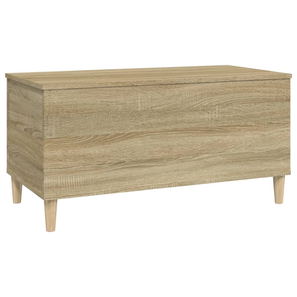 Table basse chêne Sonoma 90x44,5x45 cm en bois