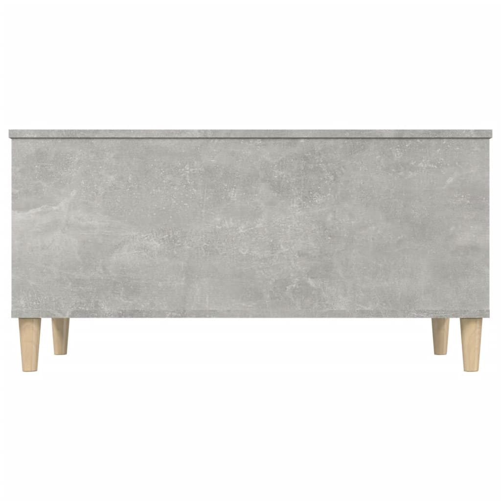 Table basse gris béton 90x44,5x45 cm en bois