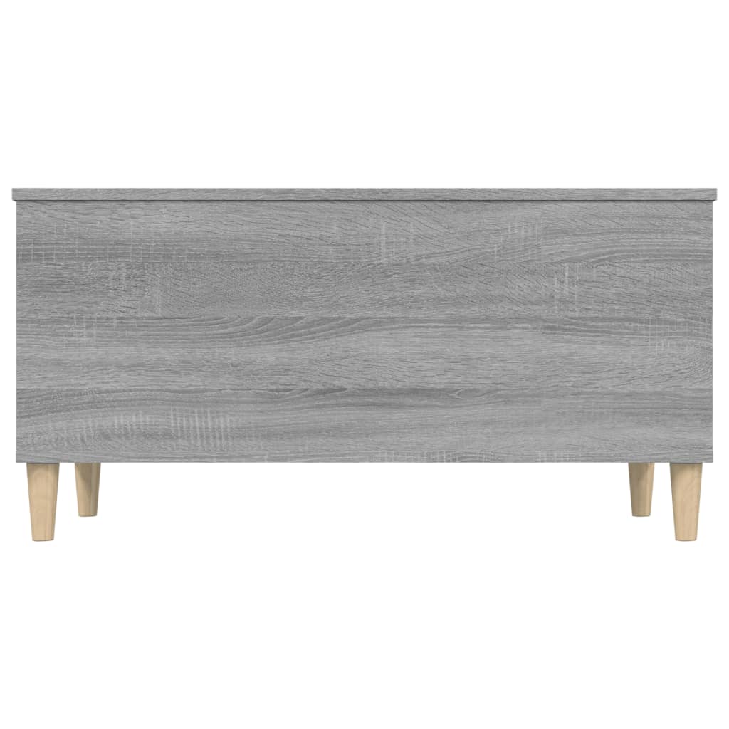 Table basse Sonoma grise 90x44,5x45 cm en bois