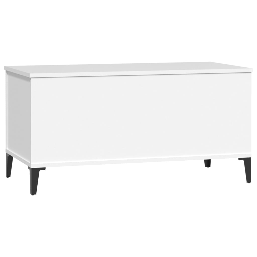 Coffee Table White 90x44.5x45 cm Wood Material