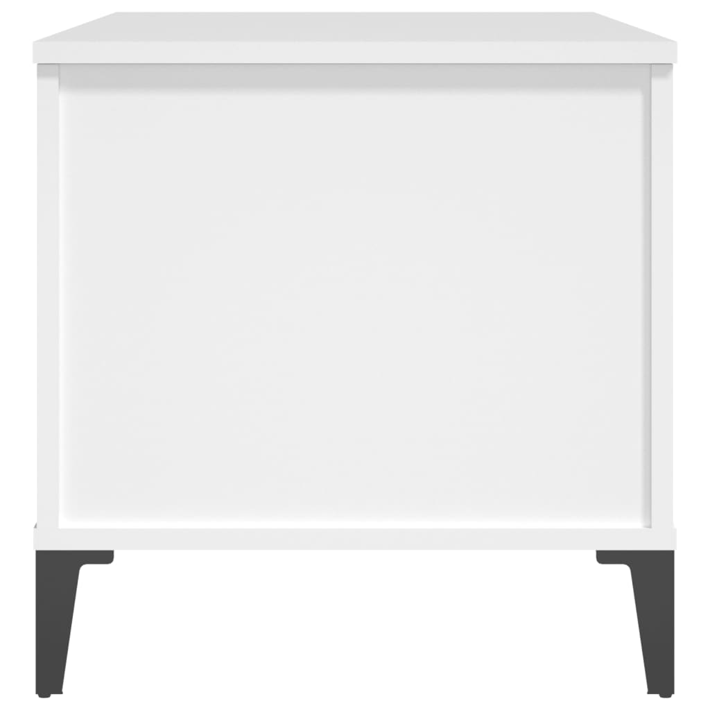 Coffee Table White 90x44.5x45 cm Wood Material