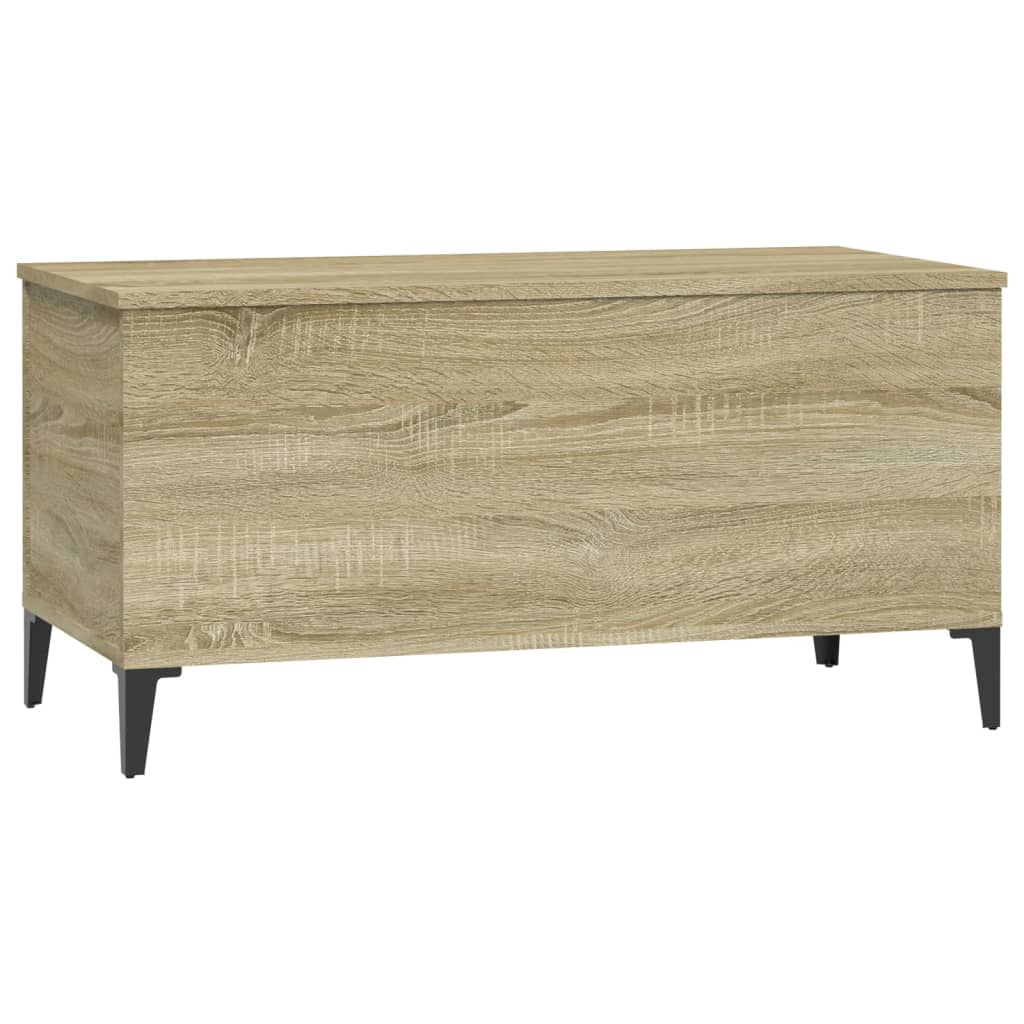 Table basse chêne Sonoma 90x44,5x45 cm en bois