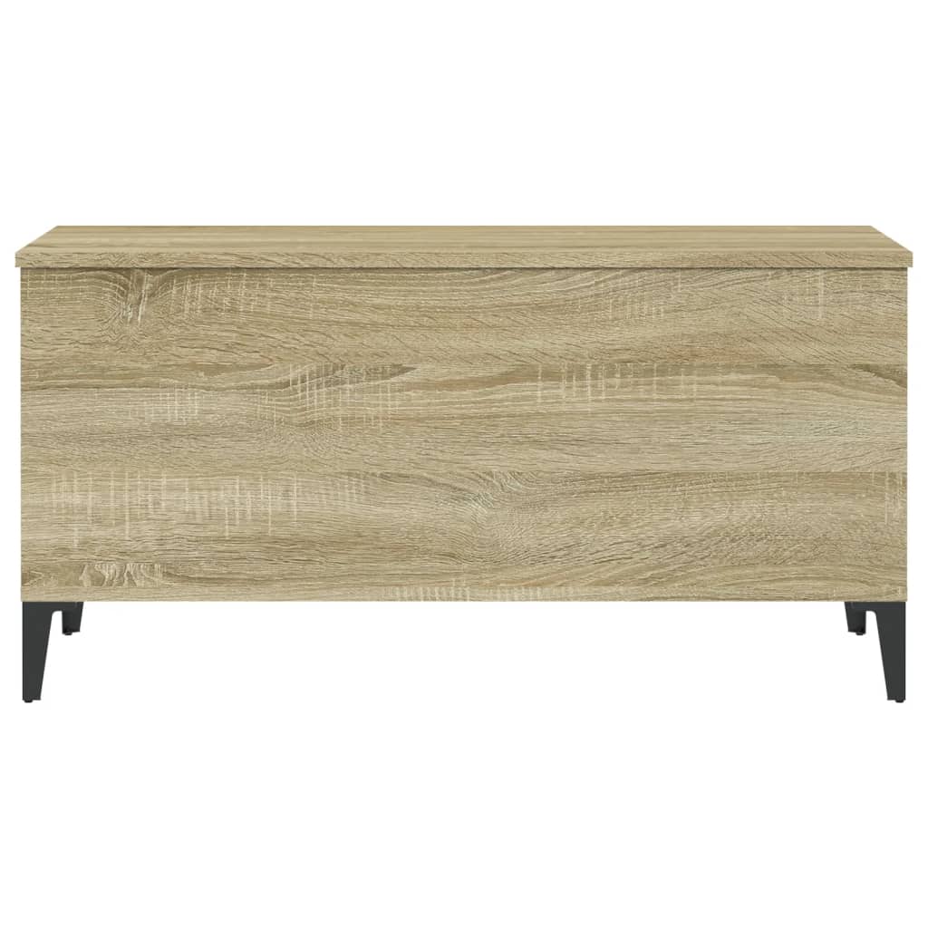 Table basse chêne Sonoma 90x44,5x45 cm en bois