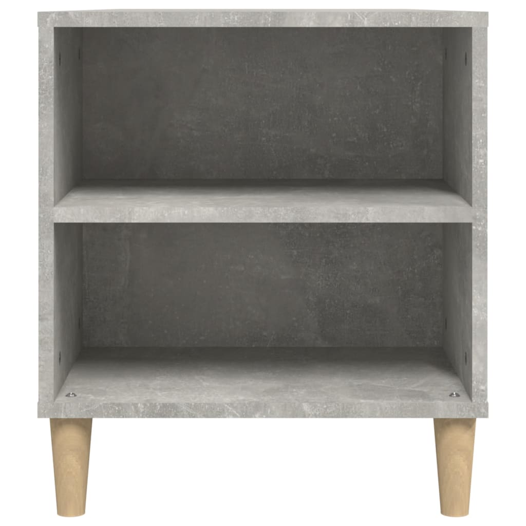 Meuble TV gris béton 102x44,5x50 cm en bois