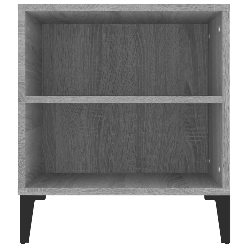 Meuble TV gris Sonoma 102x44,5x50 cm en bois
