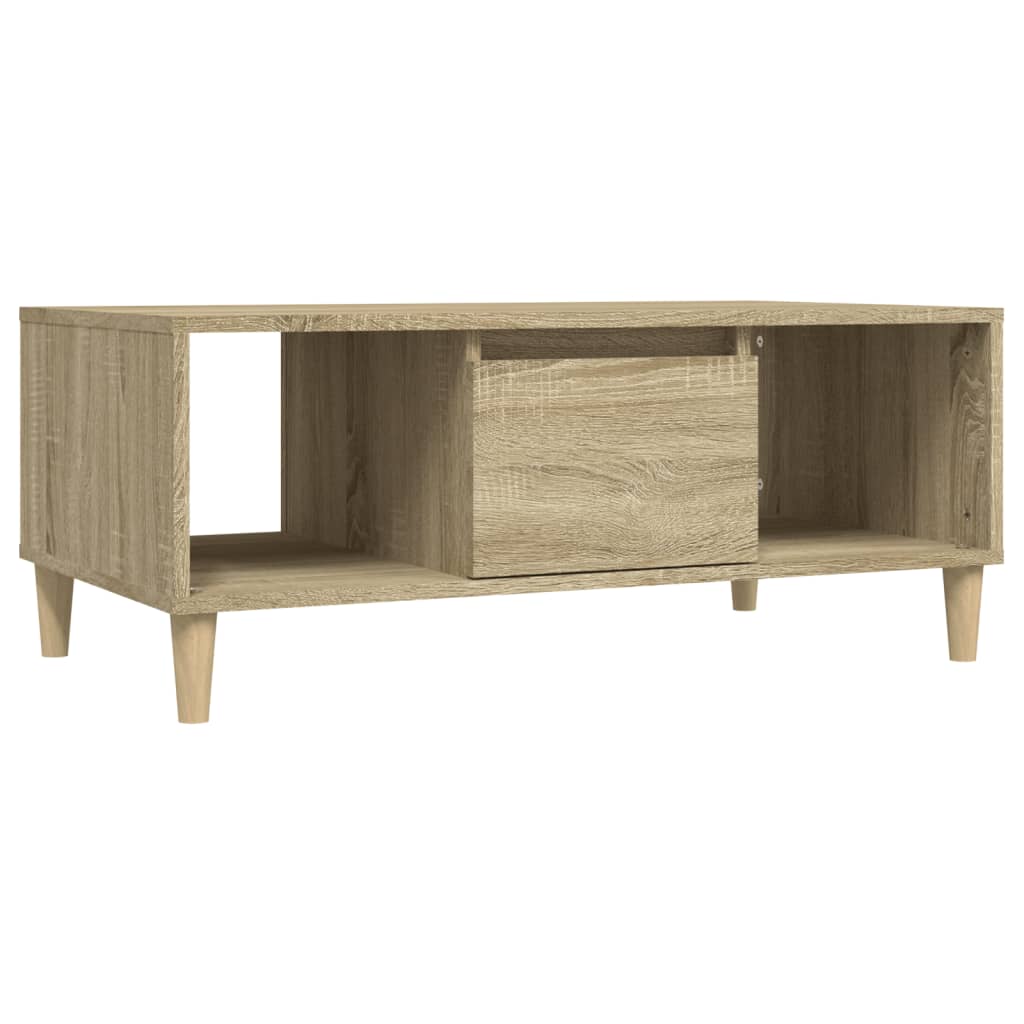 Table basse chêne Sonoma 90x50x36,5 cm en bois