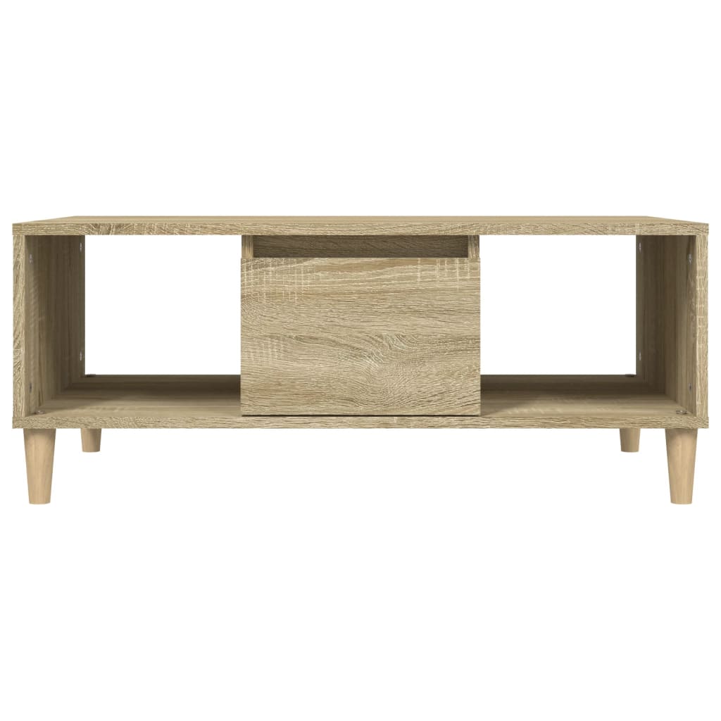 Table basse chêne Sonoma 90x50x36,5 cm en bois