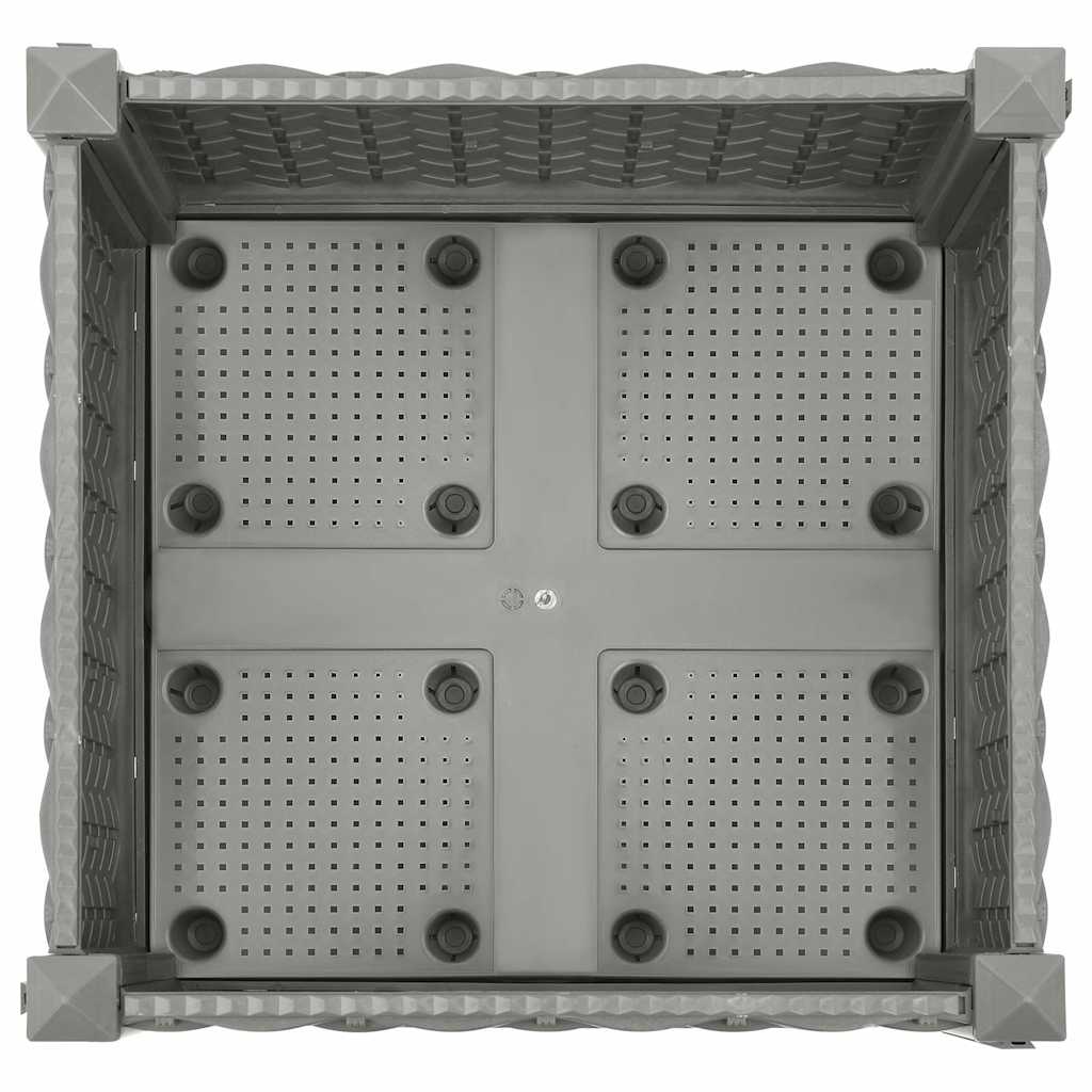 Jardinière surélevée 40x40x23 cm en polypropylène