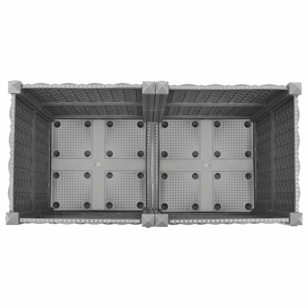 Hochbeet 80x40x38 cm Polypropylen