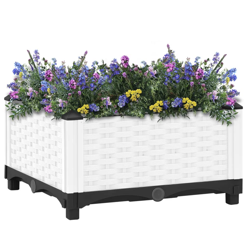 Jardinière surélevée 40x40x23 cm en polypropylène