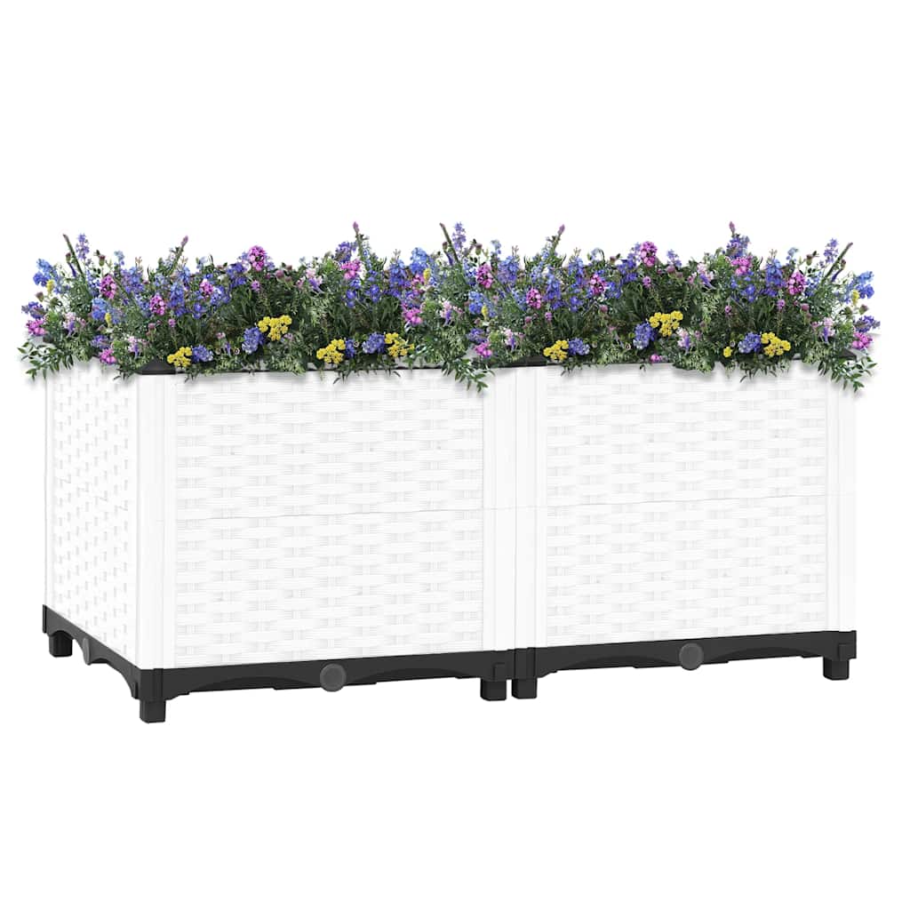 Hochbeet 80x40x38 cm Polypropylen