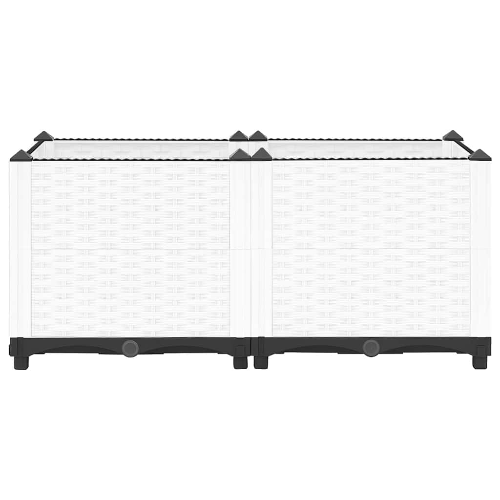 Hochbeet 80x40x38 cm Polypropylen