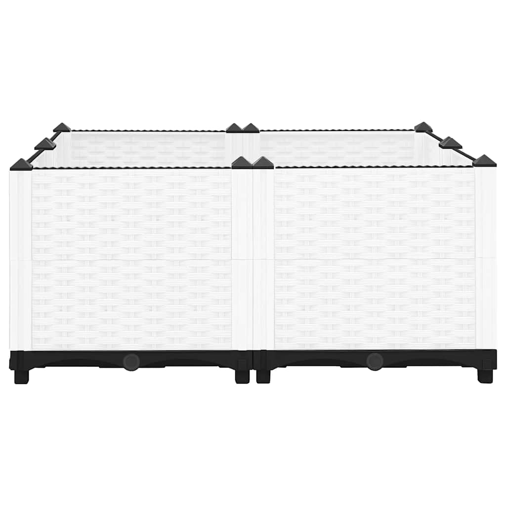 Hochbeet 80x80x38 cm Polypropylen