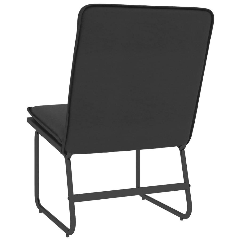 Loungesessel Schwarz 54x75x76 cm Kunstleder