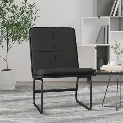 Loungesessel Schwarz 54x75x76 cm Kunstleder