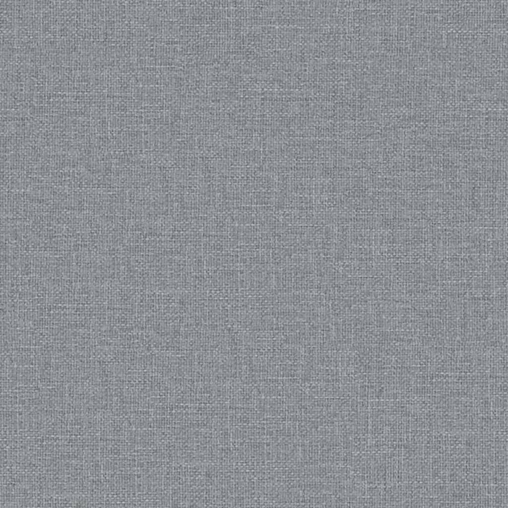 Loungesessel Hellgrau 55x64x80 cm Stoff