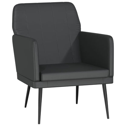 Sessel Schwarz 61x78x80 cm Kunstleder