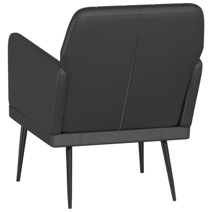 Sessel Schwarz 61x78x80 cm Kunstleder