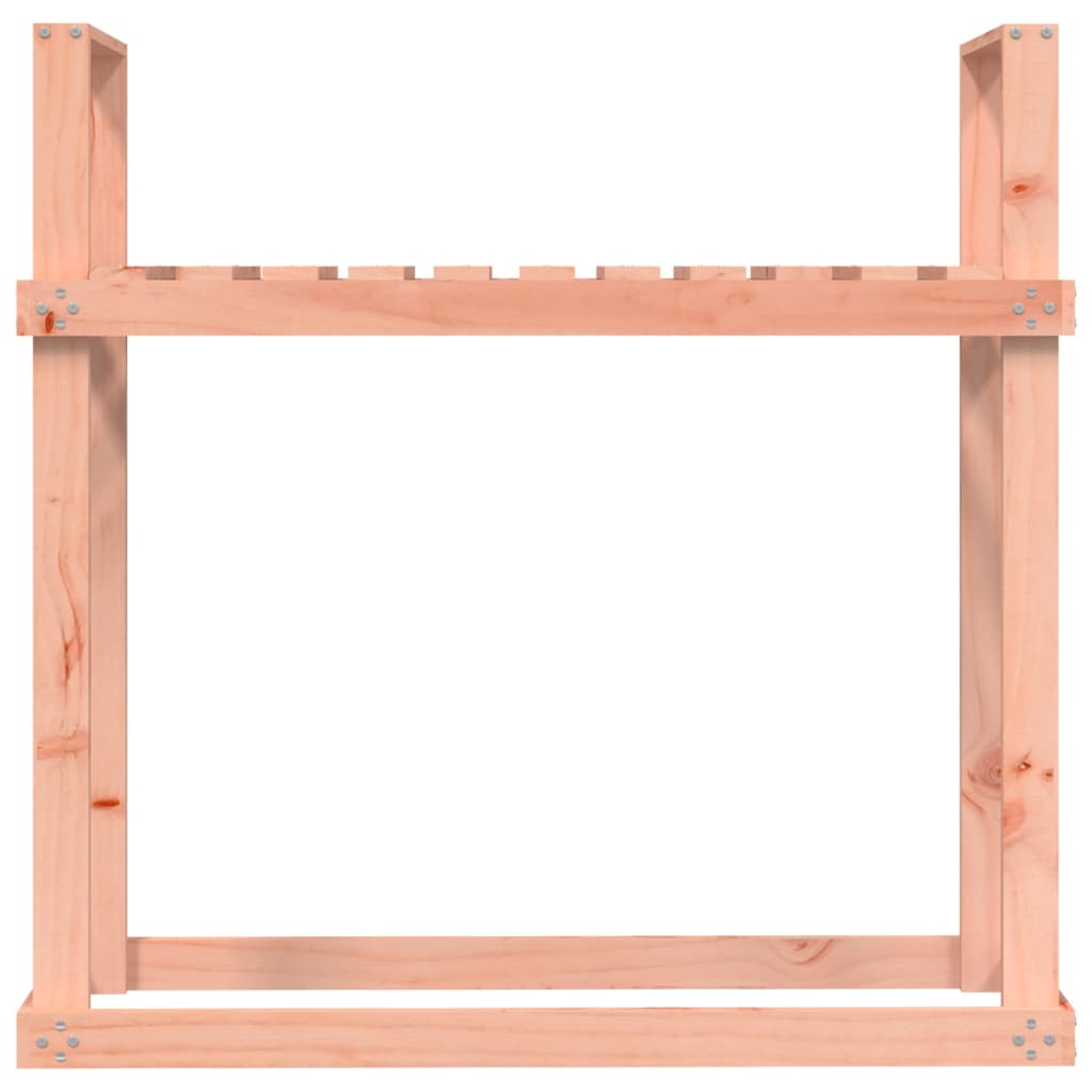 Etagère à bûches 110x35x108,5 cm bois de sapin de Douglas massif