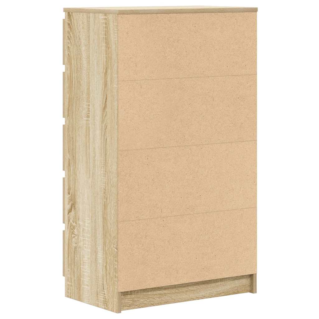 Schubladenschrank Sonoma-Eiche 60x36x103 cm Holzwerkstoff