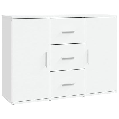 Sideboard Weiß 91x29,5x65 cm Holzwerkstoff