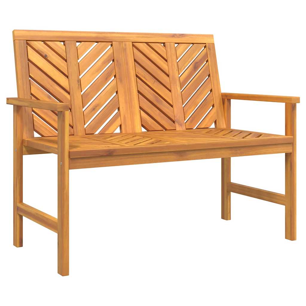 Garten Essgruppe 6 Stk. Braun Massivholz Akazie