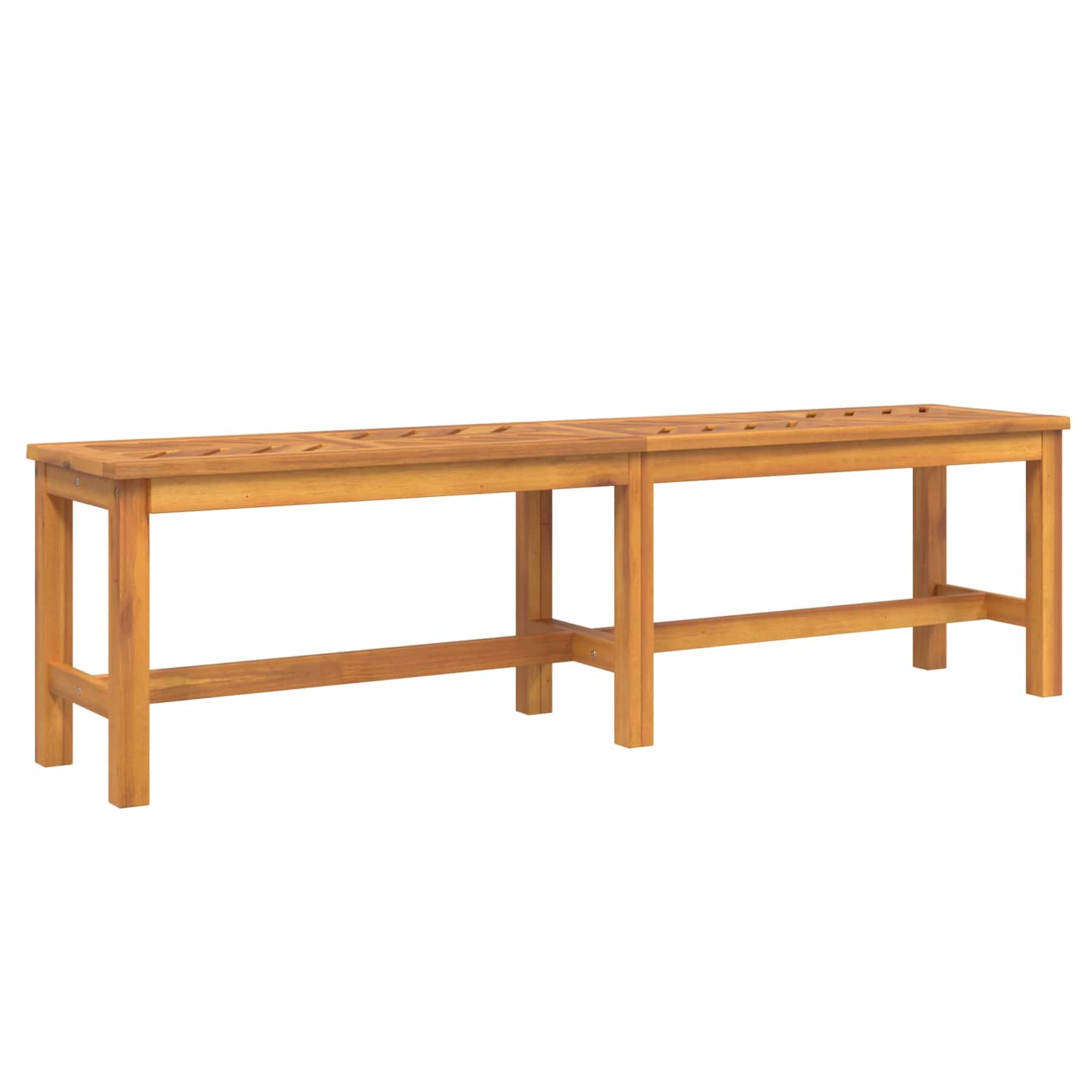 Garten Essgruppe 4 pcs Braun Massivholz Akazie