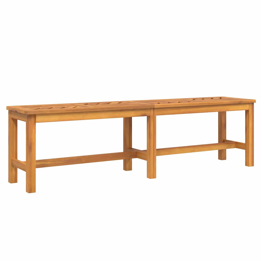 Garten Essgruppe 3 Stk. Braun Massivholz Akazie