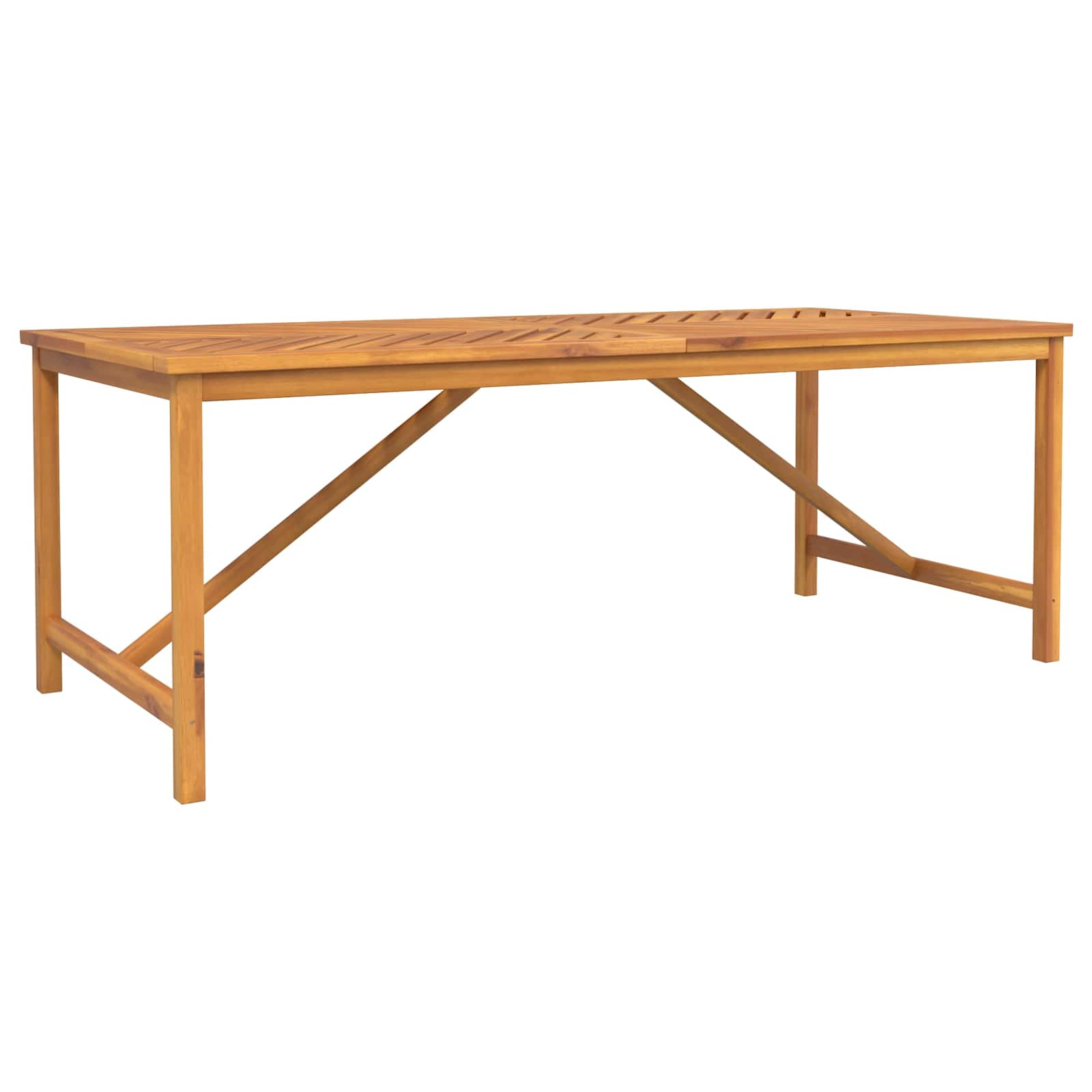 Garten Essgruppe 9 pcs Braun Massivholz Akazie