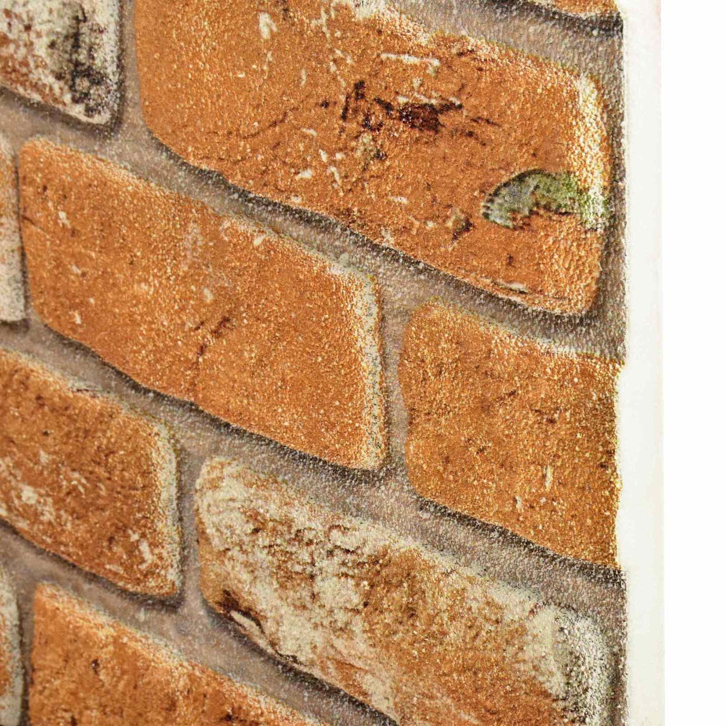 Wandpaneele 10 pcs Ziegel 100 x 50 cm EPS-Schaum