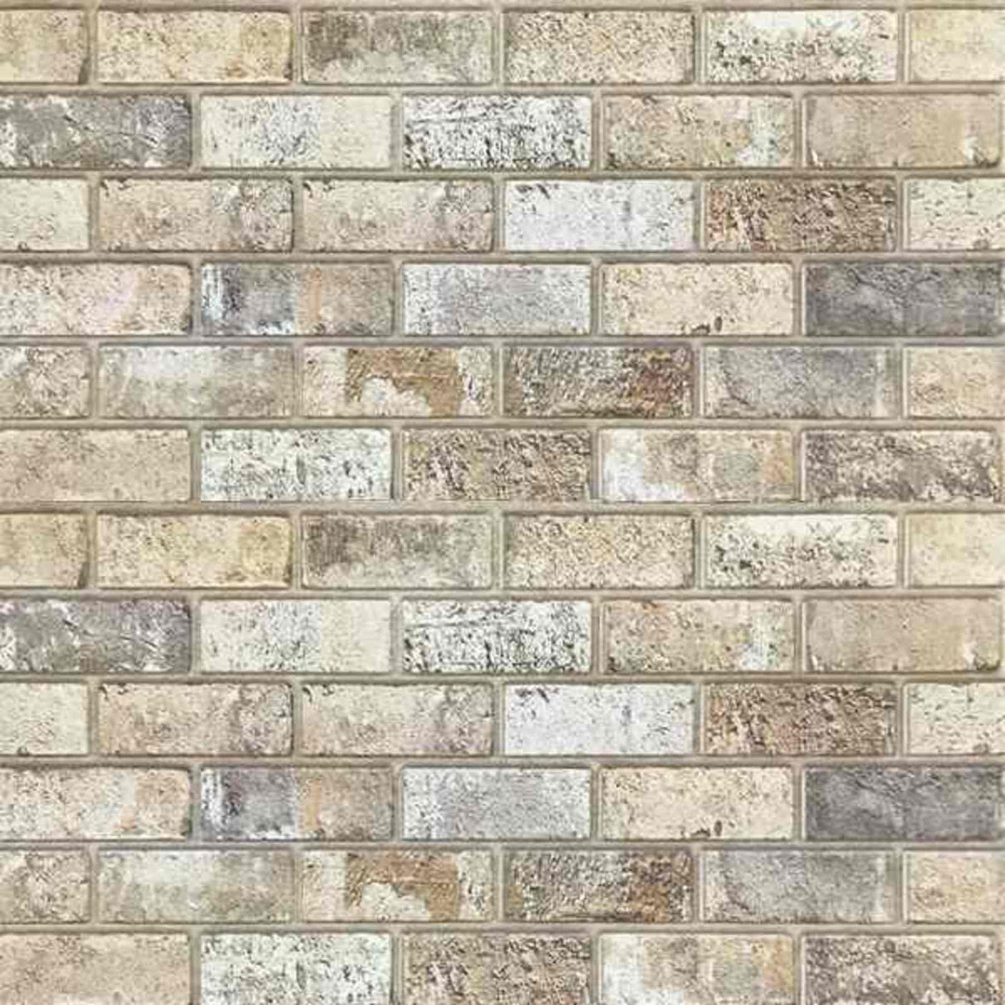Wandpaneele 10 stk. 100 x 50 cm Sand EPS-Schaum