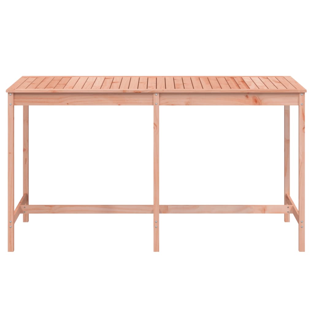 Gartentisch 203,5x90x110 cm Massivholz Douglasie