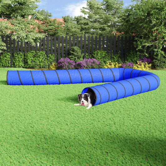 Hundetunnel Blau Ø 55x1000 cm Polyester