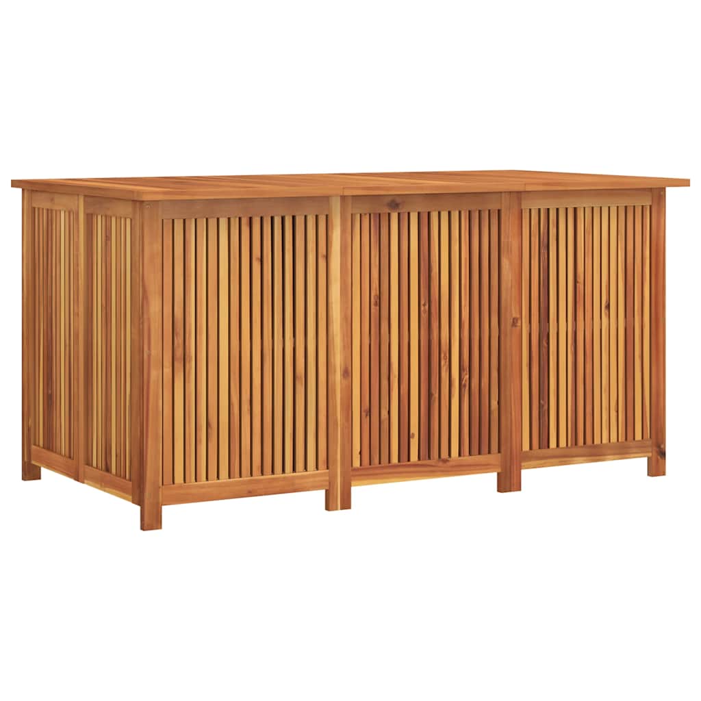 Gartenbox 150X80X75 Cm Massivholz Akazie Blau