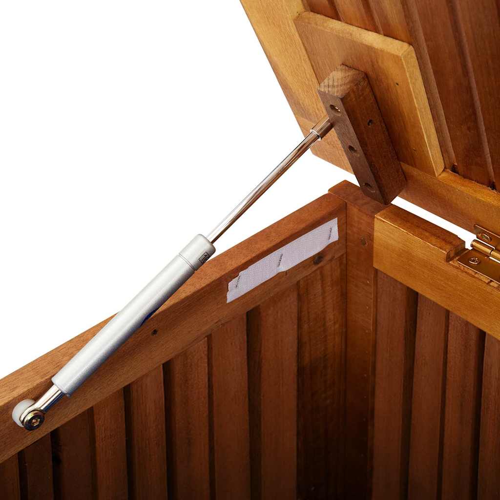 Gartenbox 150X80X75 Cm Massivholz Akazie Blau