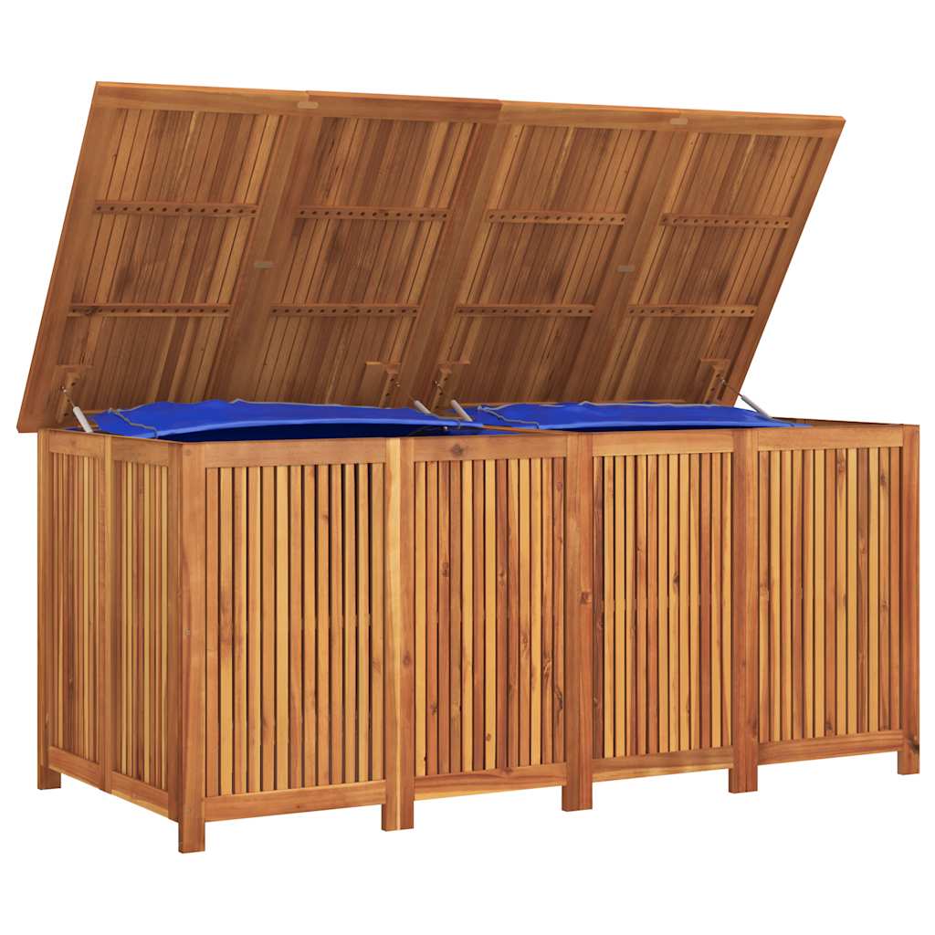 Gartenbox 175x80x75 cm Massivholz Akazie
