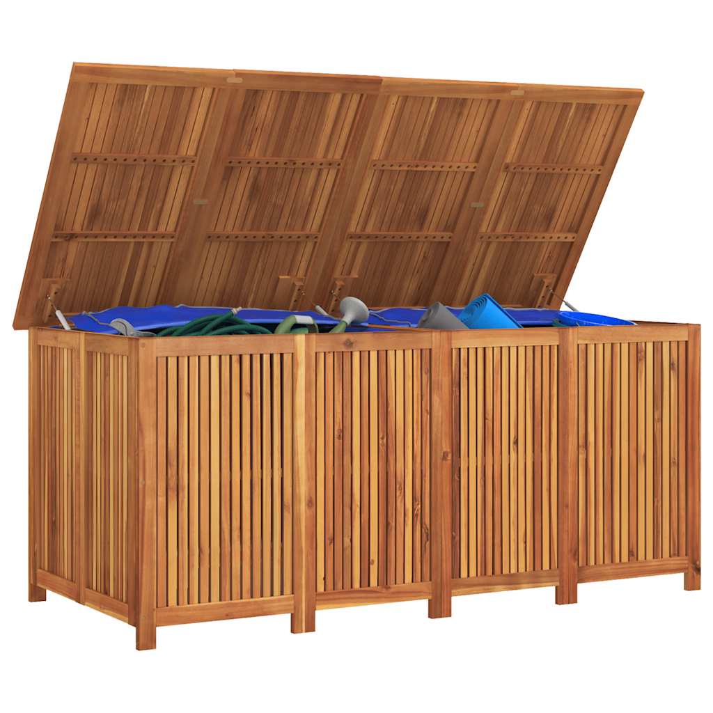 Gartenbox 200x80x75 cm Massivholz Akazie