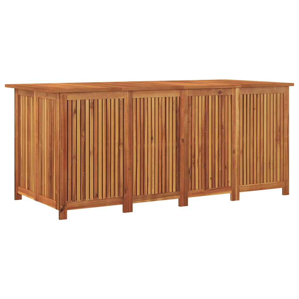 Gartenbox 200x80x75 cm Massivholz Akazie