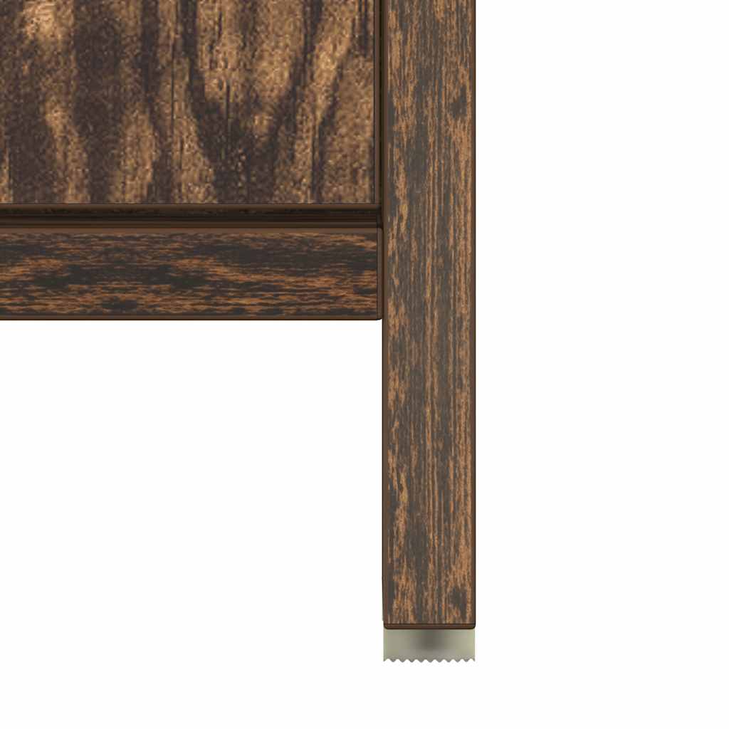 Badschrank Räuchereiche 60x33x60 cm Holzwerkstoff