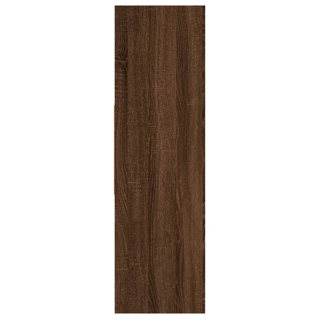 Bookshelf Brown Oak Look 97.5x29.5x100 cm Wood Material