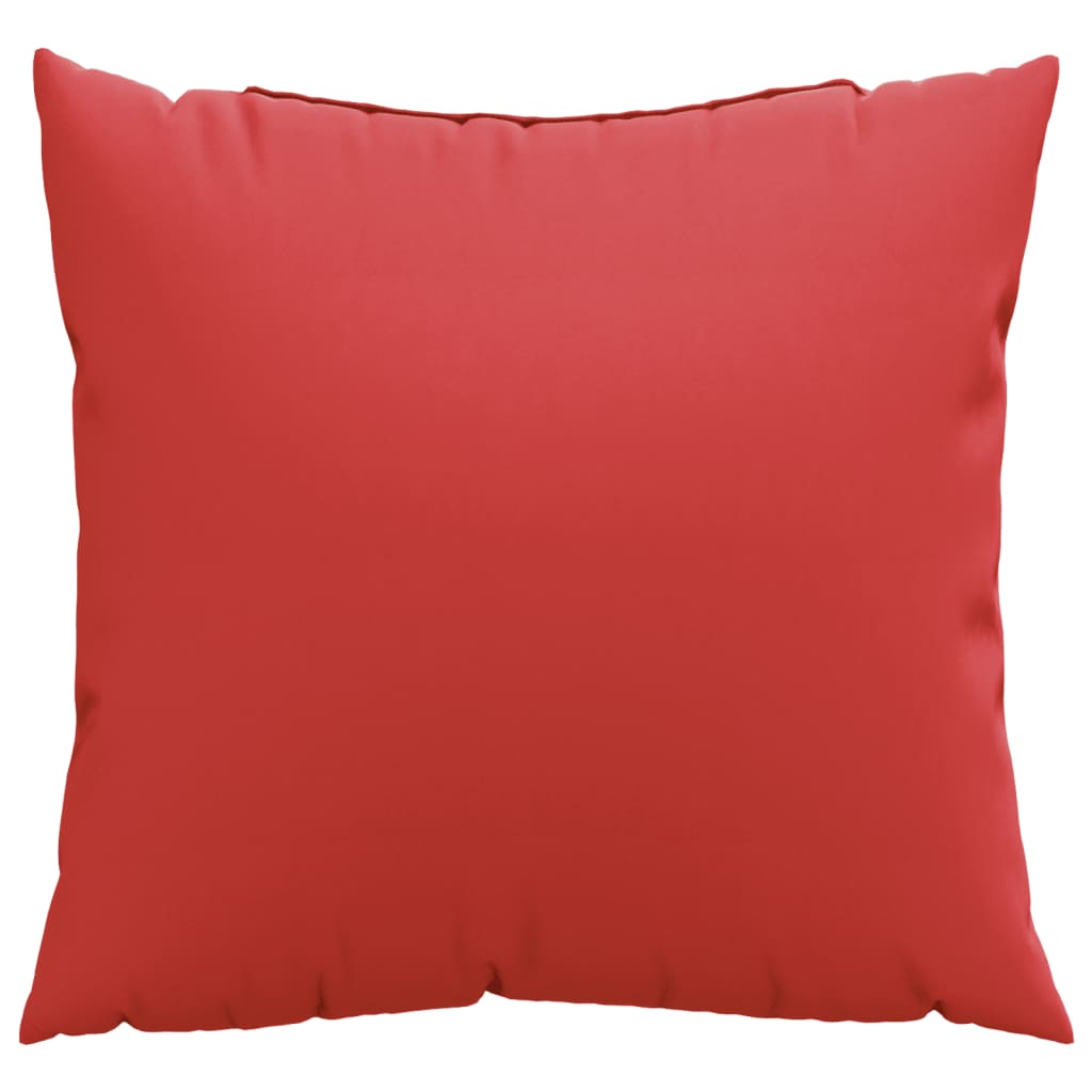 Sofakissen 4 Stk. Rot 60x60 cm Stoff