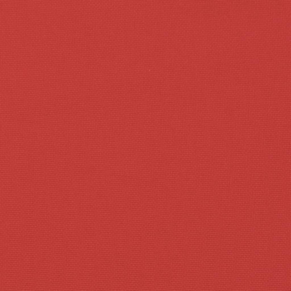Sofakissen 4 Stk. Rot 60x60 cm Stoff