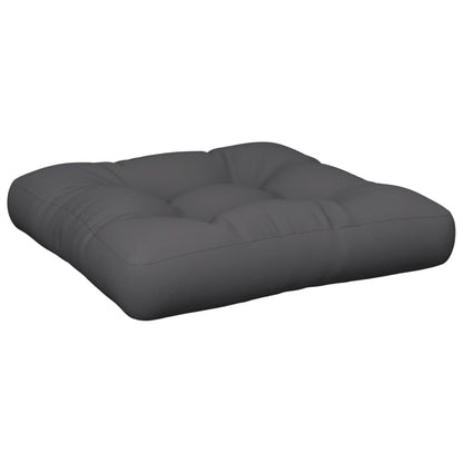 Palettenkissen Anthrazit 60x60x12 cm Stoff