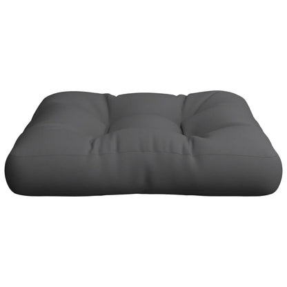 Palettenkissen Anthrazit 60x60x12 cm Stoff